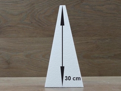 Piramide 14 x 14 cm - 30 cm hoog