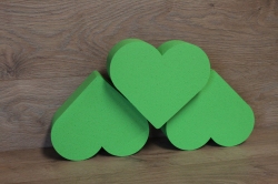 Green Heart - 23 cm Wide - 8 cm Thick