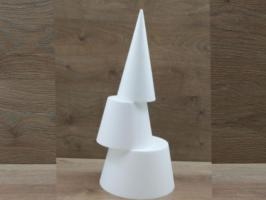 Cone 80 cm high 3 parts