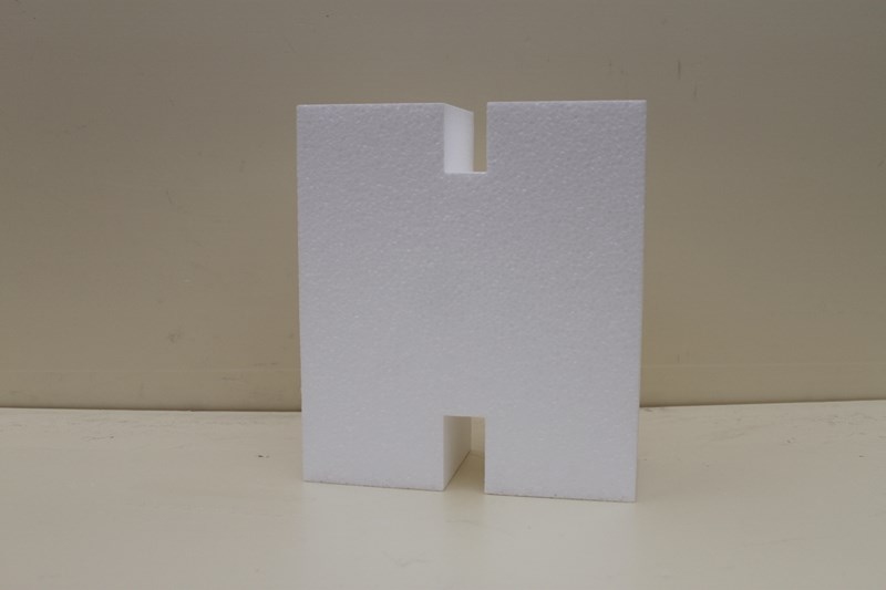 Letter taartdummies van 5 cm hoog